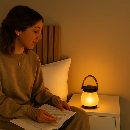 Dancing Flame – Solcellelykt med levende flammeeffekt